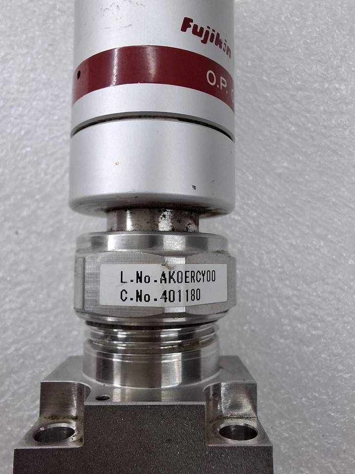 FUJIKIN Incorporated O.P. 0.4~0.6 MPa Type N.C. 316L-P